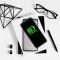Зовнішній акумулятор PLATINET Powerbank 10QIBP 10000mAh з бездротовою зарядкою Qi, сірий (PMPB10QIB)