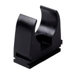 Кріплення труби 50 мм, D50мм, ПВХ, t застосування -25+60 °с, чорна, Упаковка 10 шт, KOPOS