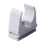 Кріплення труби 20 мм, D20мм, ПВХ, t застосування -25+60 °с, світло-сіра, Упаковка 10 шт, KOPOS