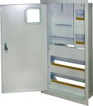 Корпус e.mbox.stand.w.f3.36.z.e металевий, під 3-ф. електронний лічильник, 36 мод., що вбудовується, з замком