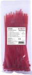 Кабельна стяжка e.ct.stand.400.8.red (100шт), червона, E.NEXT