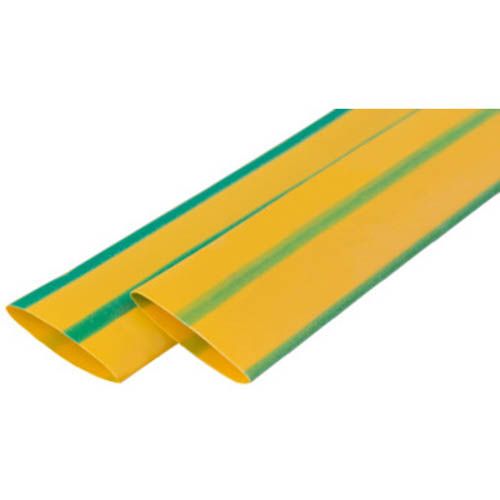 Термоусаджувальна трубка e.termo.stand.8.4.yellow-green 8/4 1м жовто-зелена E.NEXT