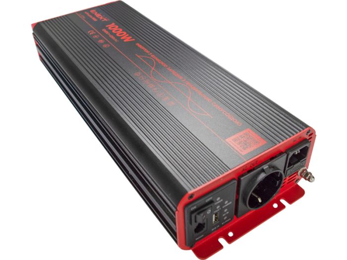 Інвертор з функцією зарядки e.inv.pro.1000 12/220В 1000Вт, чистий синус, E.NEXT