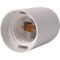 Патрон пластиковий e.lamp socket.E27.pl.white Е27 білий, E.NEXT