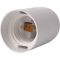 Патрон пластиковий e.lamp socket.E27.pl.white Е27 білий, E.NEXT