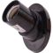 Патрон бакелітовий e.lamp socket wall skew side.E27.bk.black настінний Е27 зміщений чорний, E.NEXT