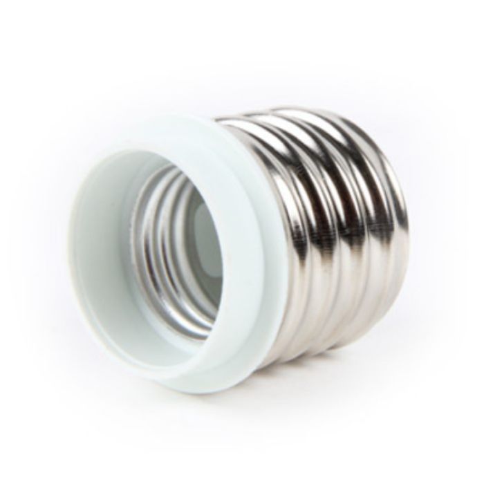 Перехідник e.lamp adapter.Е40/Е27.white з цоколю Е40 на Е27 пластиковий, E.NEXT