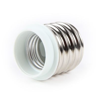 Перехідник e.lamp adapter.Е40/Е27.white з цоколю Е40 на Е27 пластиковий, E.NEXT