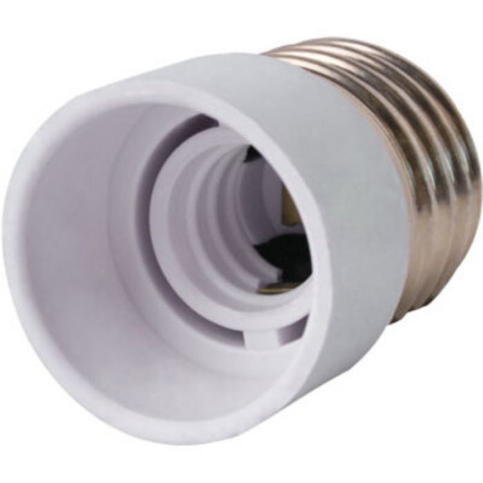 Перехідник e.lamp adapter.Е27/Е14.white з цоколю Е27 на Е14 пластиковий, E.NEXT