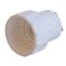 Перехідник e.lamp adapter.GU10/Е14.white з патрону GU10 на Е14 пластиковий, E.NEXT