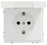 Розетка кр IP44 16А SysD матовий білий, Schneider Electric