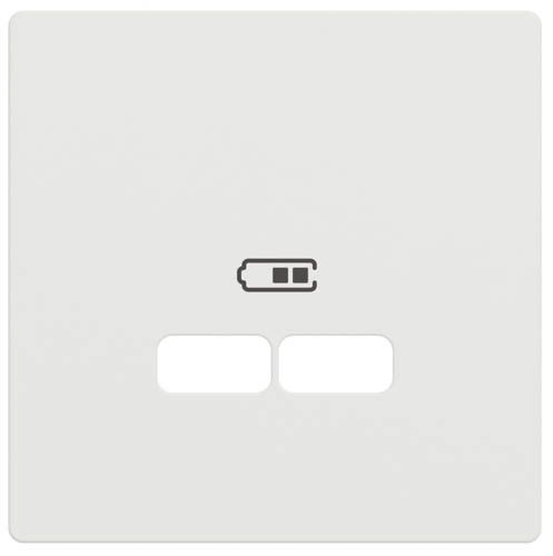 Накладка USB SysD матовий білий, Schneider Electric
