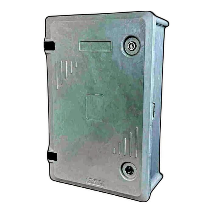 Бокс монтажний СКІМ pro GRP 400х600х200 UV-стійкий IP65+пан.
