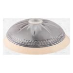 Світильник ERKA 1149 D.-K настінно-стельовий з регульованим датчиком руху круглий сл. кістка-прозорий 2xE27 IP20