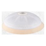 Світильник ERKA 1149 D.-KB настінно-стельовий з регульованим датчиком руху круглий сл. кістка-білий 2xE27 IP20