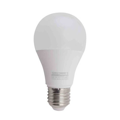 Лампа світлодіодна Bulb A60 (AC/DC 12-48V) 9Вт E27 4000K ICCD, Techno Systems