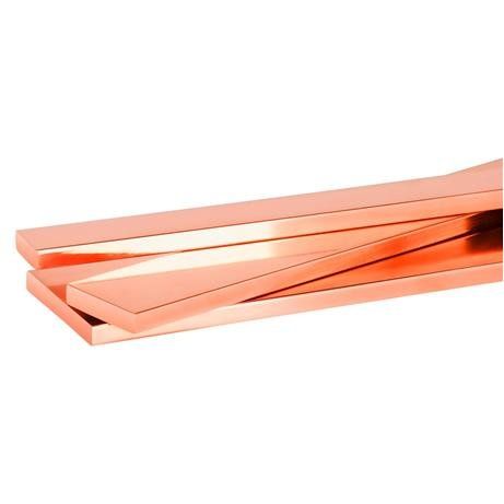 Шина мідна плоска Vector VS (UA) 5х30х4000 мм, 502 A (5.36 кг)