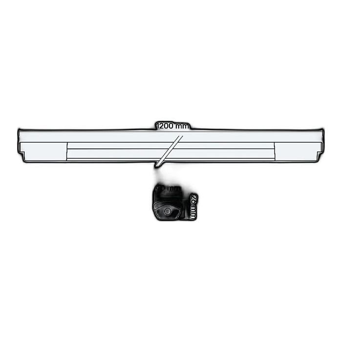 LED світильник IP65 лінійний магістральний TITANUM 36W 1.2М 6500K (TL-BNWL-36126)