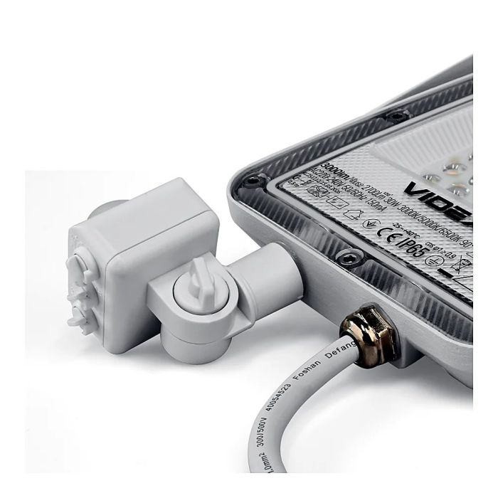 LED прожектор VIDEX F5 30W 3000-5000-6500K з датчиком руху 230V White (VL-F5-030CW-S)