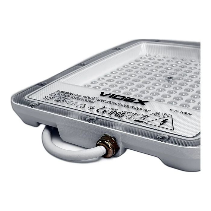 LED прожектор VIDEX F5 100W 3000-5000-6500K 230V White (VL-F5-100CW)