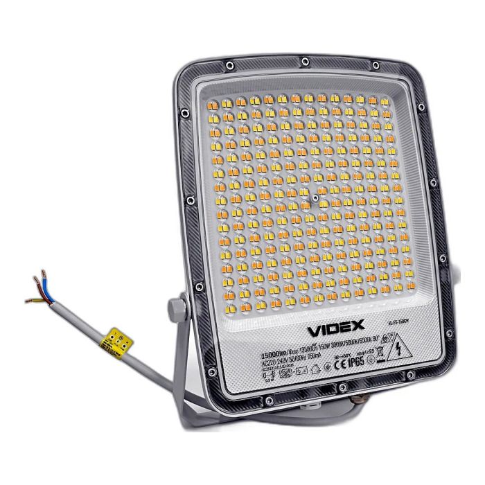 LED прожектор VIDEX F5 150W 3000-5000-6500K 230V White (VL-F5-150CW)
