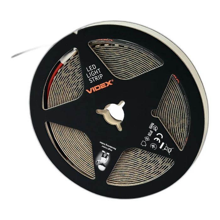 LED стрічка VIDEX DC12V 60W 5M 6000K Ra98 IP20 (VL-LST28144-12126-B5)