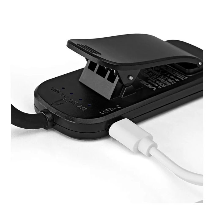 LED Світильник акумуляторний для читання VIDEX VL-NL134B Black