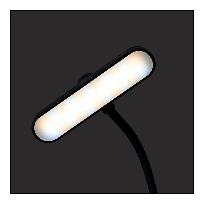 LED Світильник акумуляторний для читання VIDEX VL-NL134B Black
