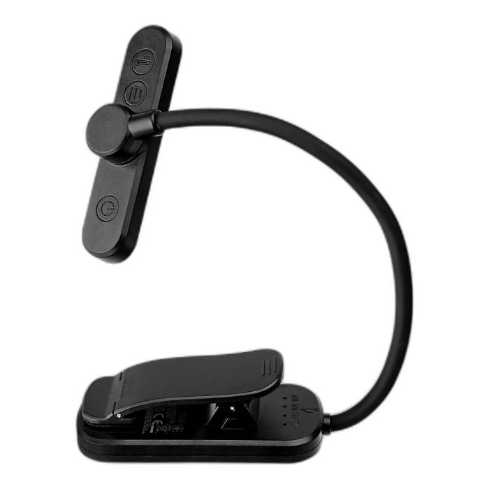LED Світильник акумуляторний для читання VIDEX VL-NL134B Black