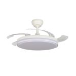 LED Світильник з вентилятором CLF01 60W 3000K-4200K-6000K White, VIDEX