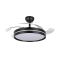 LED Світильник з вентилятором CLF06 60W 3000K-4200K-6000K Black, VIDEX