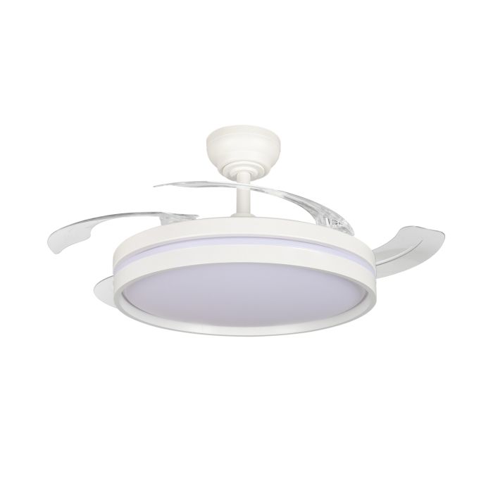 LED Світильник з вентилятором CLF06 60W 3000K-4200K-6000K White, VIDEX