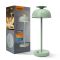 Лампа настiльна свiтлодiодна з акумулятором VIDEX VL-TF23G 8.5W 4000K+RGB Green, Videx
