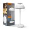 Лампа настiльна свiтлодiодна з акумулятором VL-TF23W 8.5W 4000K+RGB White, Videx