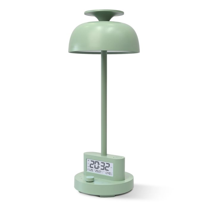 Лампа настiльна свiтлодiодна з акумулятором VL-TF24G 8W 4000K+RGB Green, Videx