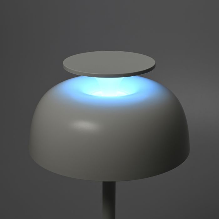 Лампа настiльна свiтлодiодна з акумулятором VL-TF24W 8W 4000K+RGB White, Videx