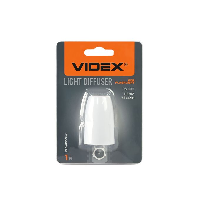 Дифузор VIDEX VLF-ADF-01W до ліхтарика