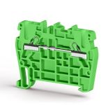 Клема Klemsan PYK 2,5 прохідна 2.5 мм зелена