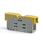 Клема Klemsan PAK 25-35 KK прохідна 35 мм сіра