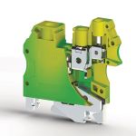 Клема Klemsan AVK 10 T RD 4 заземлення 10 мм жовто-зелена