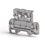 Клема Klemsan AVK 4 FS під запобіжник 4 мм сіра