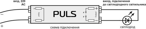 Запобіжник PULS-10 100Вт Євросвітло