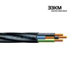 Кабель силовий ВВГнгд 4х70 круглий чорний, ЗЗКМ